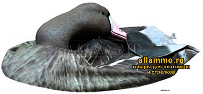 Комплект надувных плавающих чучел Белолобого гуся 6шт.Fusion Series