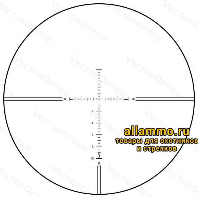 Оптический прицел Vector Optics Taurus 6-24x50 SFP HD HT кольца 30мм