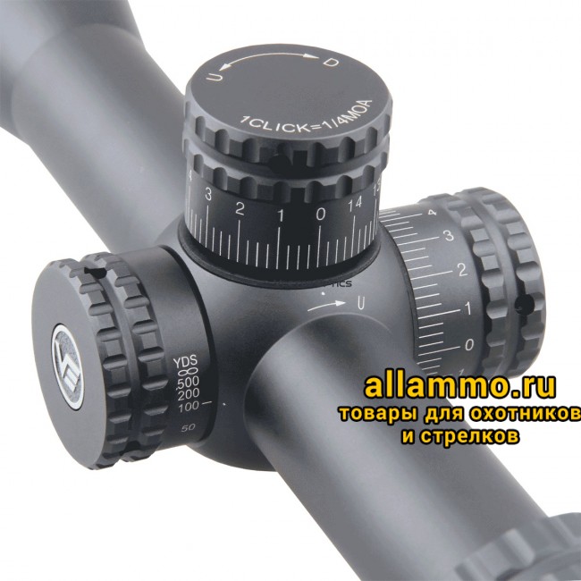 Оптический прицел Vector Optics Hugo 6-24x50 SFP кольца 25,4мм