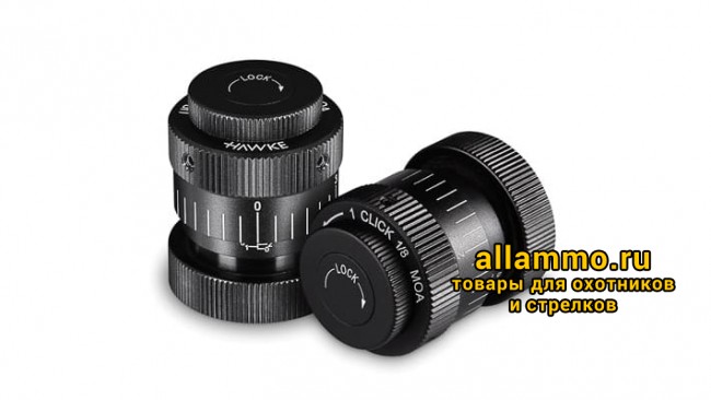 Турели Hawke сменные 1/8 МОА(Sidewinder ED)