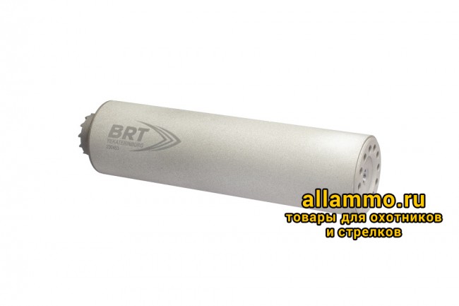 Реактивный ДТКП закрытого типа BRT Барс М для АК-74/Сайга-МК, кал. 5,45/223 (180мм, резьба M24х1,5R, п/п 7,5мм, ⌀ 50мм)