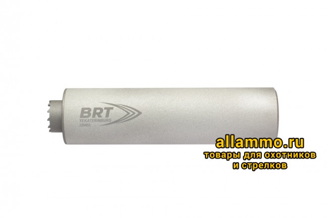 Реактивный ДТКП закрытого типа BRT Барс М для АК-74/Сайга-МК, кал. 5,45/223 (180мм, резьба M24х1,5R, п/п 7,5мм, ⌀ 50мм)