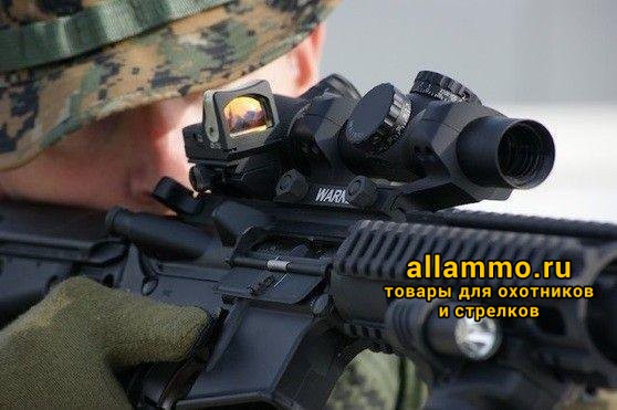 58707.5000.jpg Крепление Warne (кольца 25,4мм) на планку weaver с двумя базами weaver