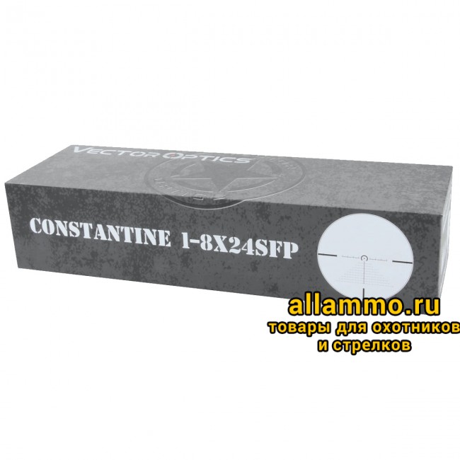 Оптический прицел Vector Optics Constantine 1-8x24 SFP кольца 30мм