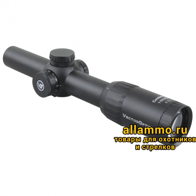 Оптический прицел Vector Optics Constantine 1-8x24 SFP кольца 30мм