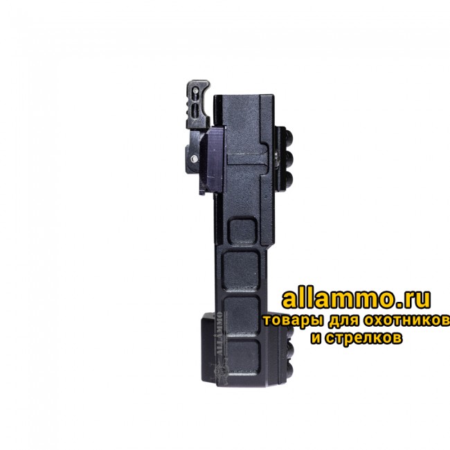 Быстросъемный кронштейн РОСТ "ХВАТ" 30мм 0MOA H21,5мм на Picatinny/Weaver