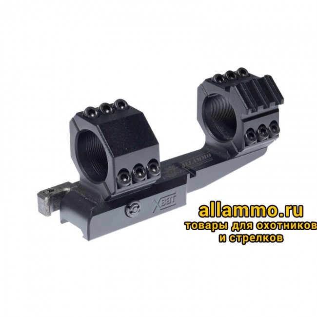 Быстросъемный кронштейн РОСТ "ХВАТ" 30мм 0MOA H21,5мм на Picatinny/Weaver