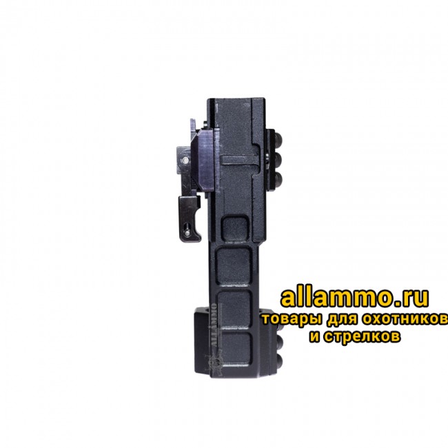 Быстросъемный кронштейн РОСТ "ХВАТ" 30мм 0MOA H21,5мм на Picatinny/Weaver