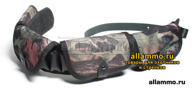 (29011) Патронташ Corex закрытый 24 патрона 12к камуфляж 