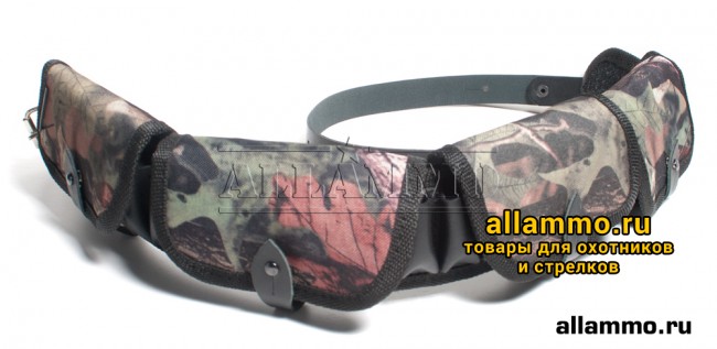 (29011) Патронташ Corex закрытый 24 патрона 12к камуфляж 