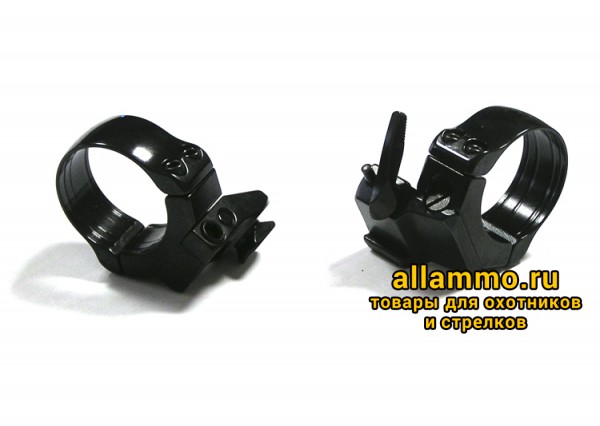 318/5050+310/0514/17 Поворотные быстросъемные кольца Apel EAW 30мм на Zolli переломное KR=17мм BH=14мм и BH=5мм