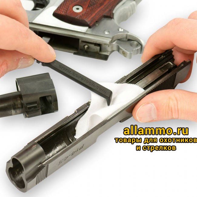 Скребок Bore Tech сервисный, 2 наконечника (плоский и загнутый), армированный полимер, черный (BTUC-100-00)