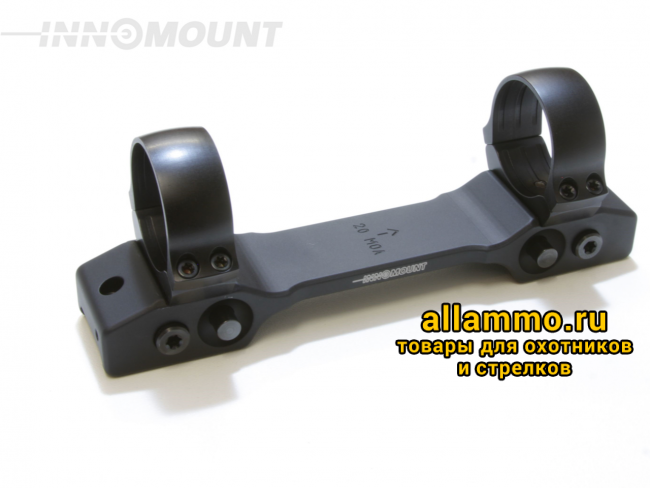 50-34-17-00-200 20MOA Кронштейн Innomount на Weaver / Picatinny кольца 34mm BH 6mm 20 MOA