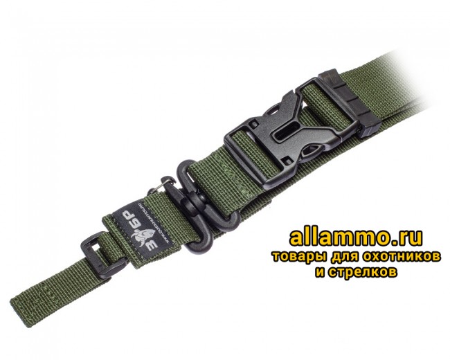 Трехточечный ремень Зубр Блиц