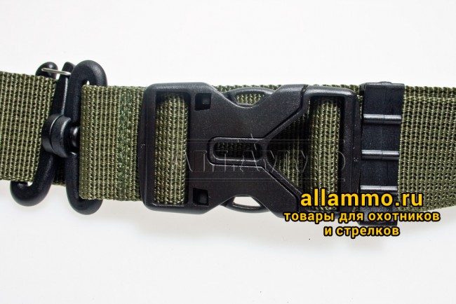 Трехточечный ремень Зубр Блиц