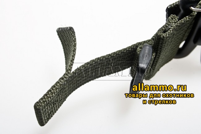 Трехточечный ремень Зубр Блиц