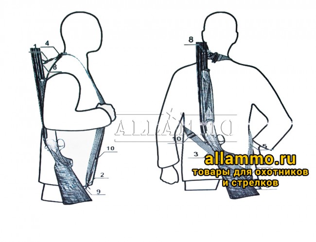 Трехточечный ремень Зубр Блиц