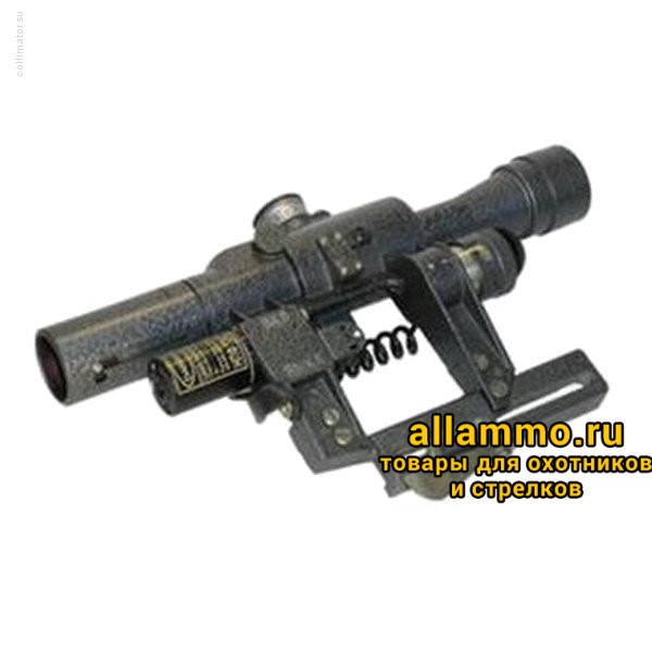 Оптический прицел Беломо ПОСП 4x24 на Тигр/СКС с ЛЦУ
