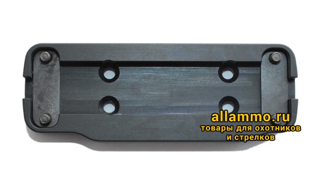 11500-0099_b.jpg Крепление Henneberger (UNI-Schiene) для коллиматора Aimpoint Micro на вентилируемую планку (10500-0098)