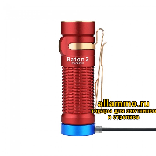 Фонарь Olight Baton 3 Red
