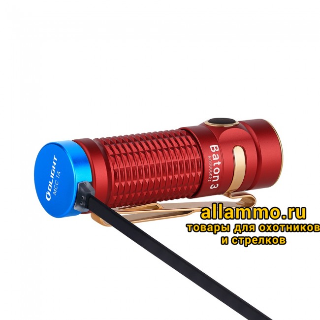 Фонарь Olight Baton 3 Red