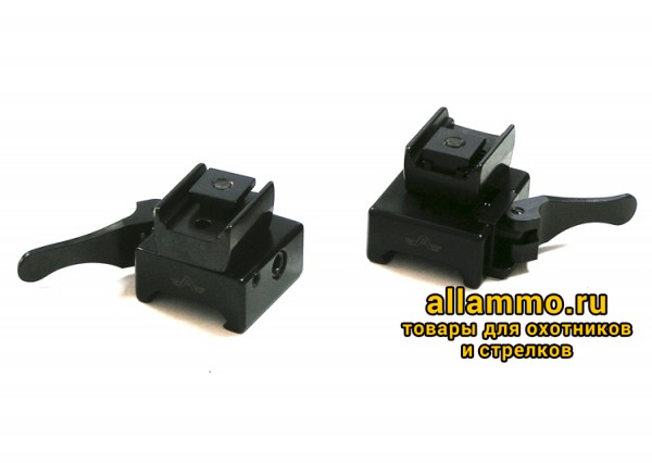 2365-23800_enl.jpg 2365-23800 Быстросъемный кронштейн Apel EAW под шину Swarovski на Weaver BH=18мм