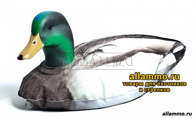 Комплект чучел Кряквы CHEROKEE SPORT Fusion Series (надувные с пласт.головой) 4 селезня и 2 утки (MF970b)