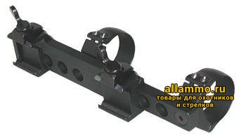 Крепление MAK (кольца 25,4мм) на базу weaver (5750-2600)