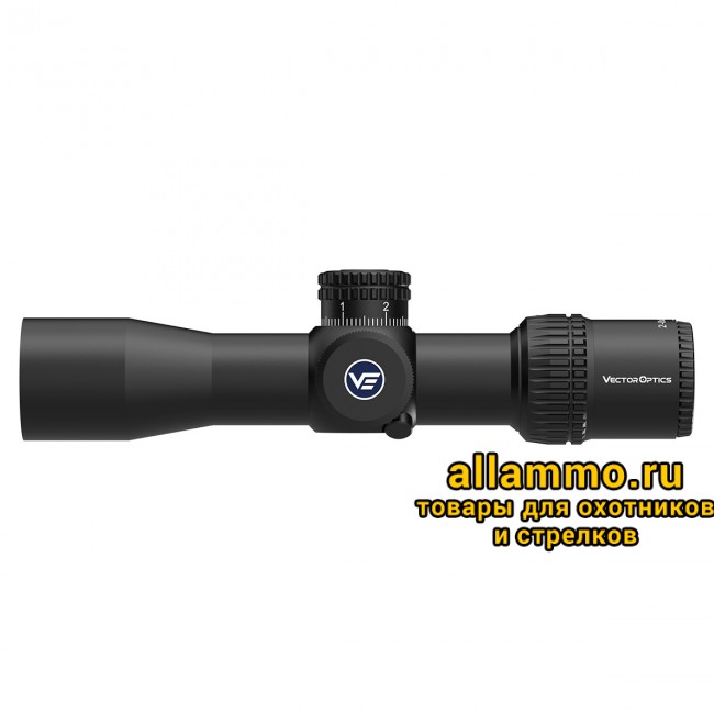Оптический прицел Vector Optics Veyron 2-8x32 IR SFP кольца 30мм (для пневматики)