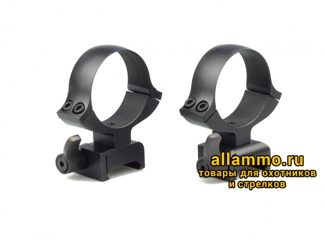 Быстросъемные кольца раздельные KOZAP Weaver Alfa D36мм (No.66)