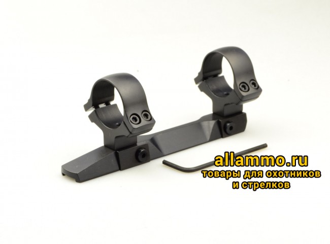 Кронштейн KOZAP на едином основании CZ512 D26мм BH 17.8 мм (винту под шестигранник) (No.59) средний