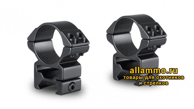 Кольца Hawke 30мм на Weaver высокие (22117)