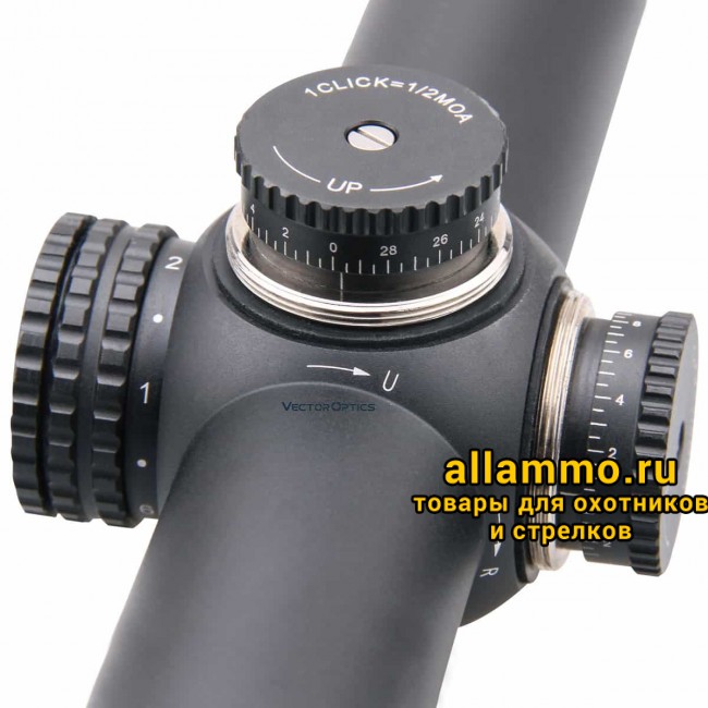 Оптический прицел Vector Optics Grimlock 1-6x24 SFP GenII кольца 30мм