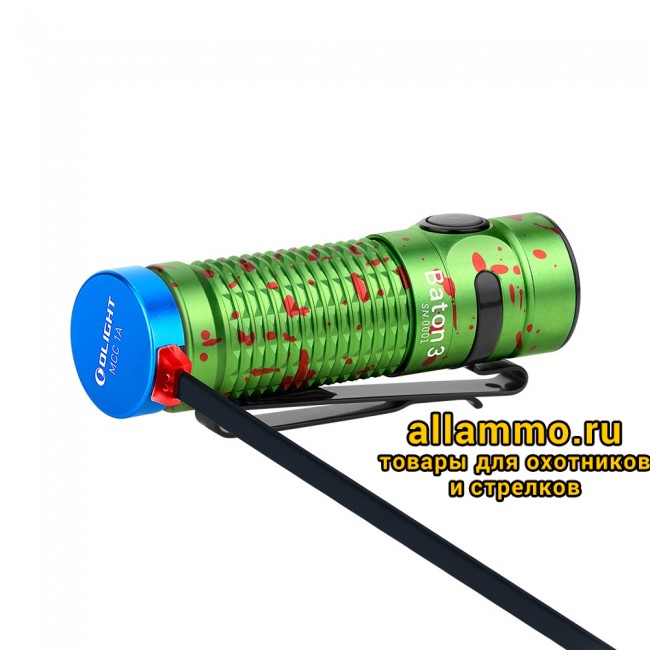 Фонарь Olight Baton 3 Zombie Green