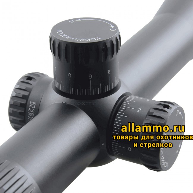 Оптический прицел Vector Optics Minotaur 10-50x60 GenII MFL SFP кольца 34мм