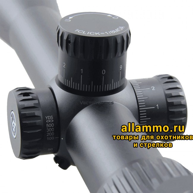Оптический прицел Vector Optics Minotaur 10-50x60 GenII MFL SFP кольца 34мм
