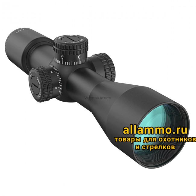 Оптический прицел Vector Optics Veyron 10x44 SFP кольца 30мм (для пневматики)