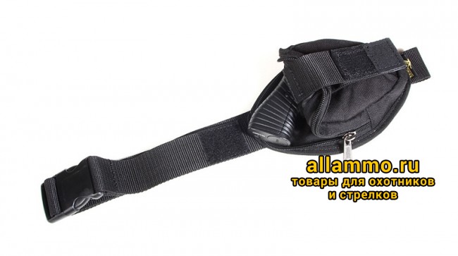 VEKTOR Сумка поясная для пистолета "ОСА" с поясничным ремнем (Сз-11)