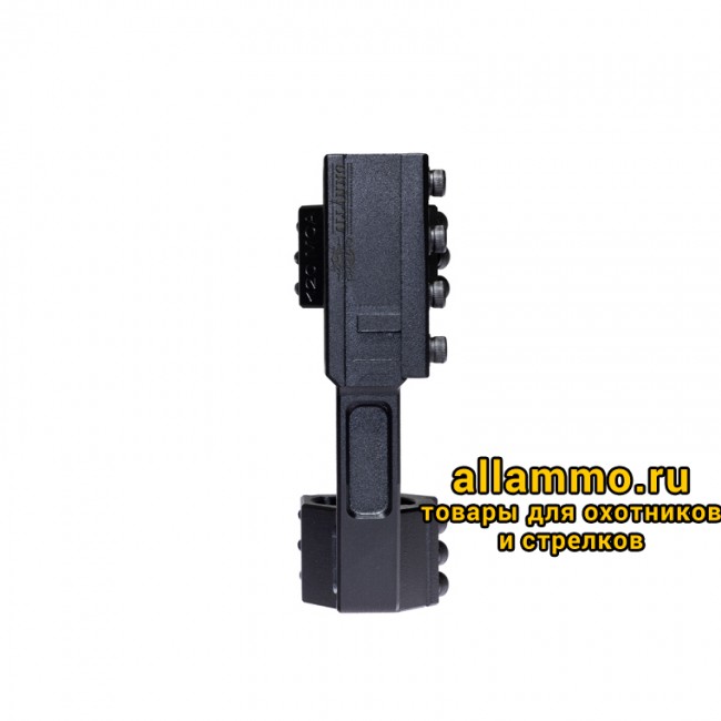 Кронштейн РОСТ "ХВАТ" 34мм 20MOA H25мм на Picatinny/Weaver с выносом