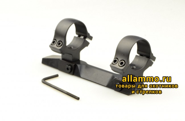 Кронштейн KOZAP на едином основании CZ512 D26мм BH 19.8 мм (винту под шестигранник) (No.59) высокий