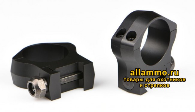 (7204M) Кольца Warne Mountain Tech 26мм MSR Ideal Height на Weaver BH=23мм 