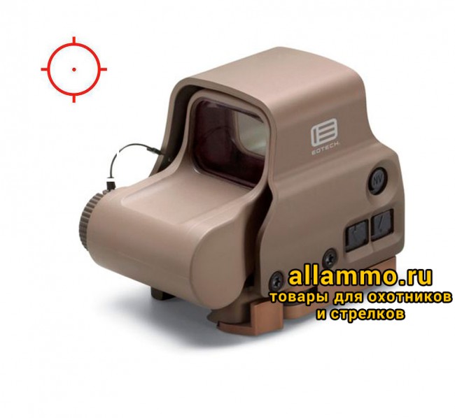 EXPS2-0-TAN_left Коллиматорный голографический прицел EOTech EXPS3-0 TAN (совместим с ПНВ)