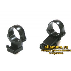 300-15759-KR21 Быстросъемные поворотные кольца Apel EAW 30мм с основаниями на Sauer 202 KR=21мм BH=17мм