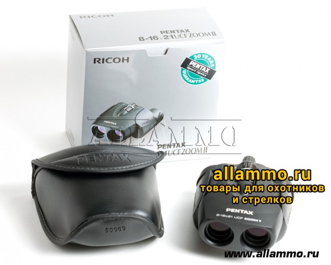 Бинокль Pentax UCF Zoom II 8-16x21