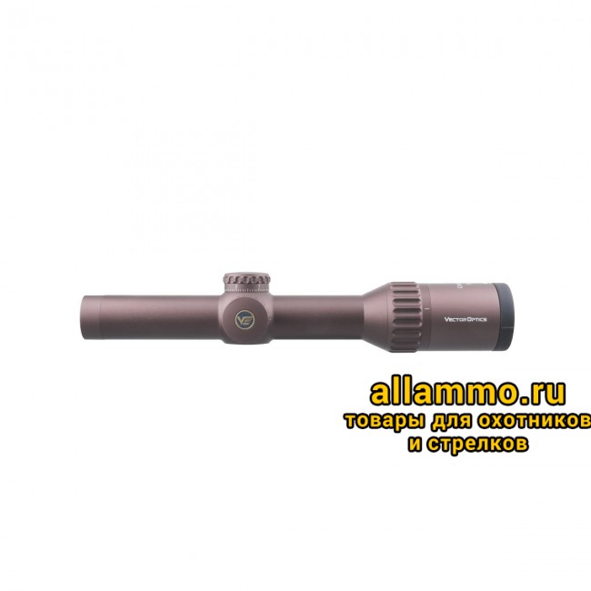 Оптический прицел Vector Optics Continental Tactical X6 1-6x24 SFP FDE кольца 30мм