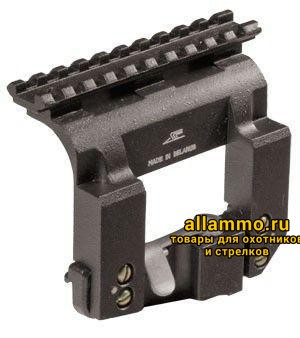 Переxодник ТИГР-БК/Weaver(Вилейка) Боковой быстросъемный кронштейн Weaver Вилейка на Тигр/СВД 108мм