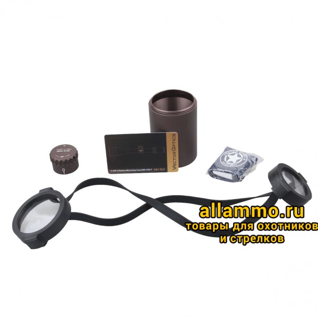 Оптический прицел Vector Optics Continental Tactical X6 4-24x50 FDE Zero Stop кольца 30мм