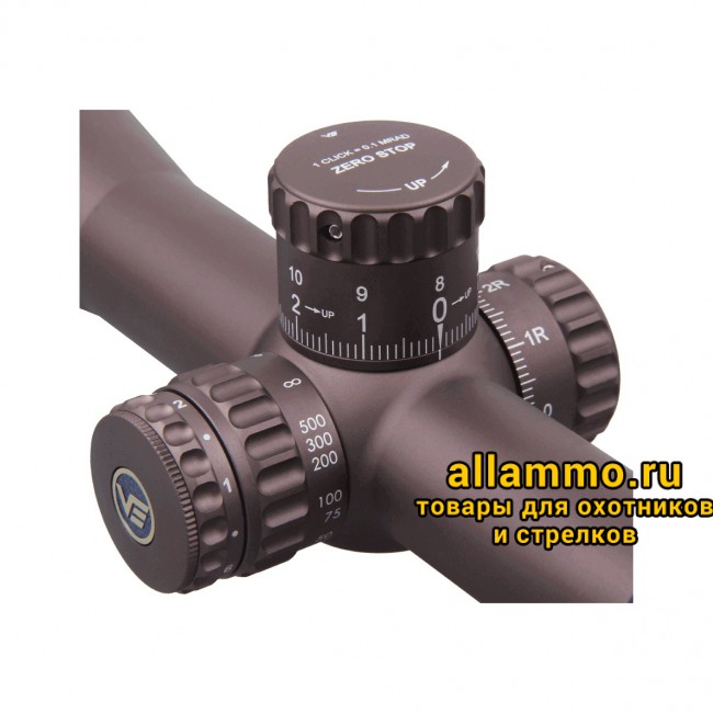 Оптический прицел Vector Optics Continental Tactical X6 4-24x50 FDE Zero Stop кольца 30мм