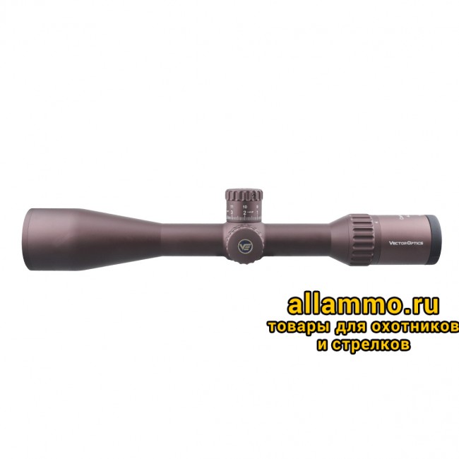 Оптический прицел Vector Optics Continental Tactical X6 4-24x50 FDE Zero Stop кольца 30мм