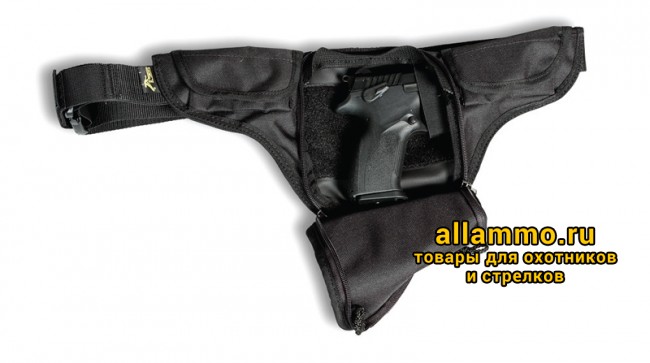 VEKTOR Сумка поясная для пистолета Т10,ПЯ,Глок-19 (Сз-16)